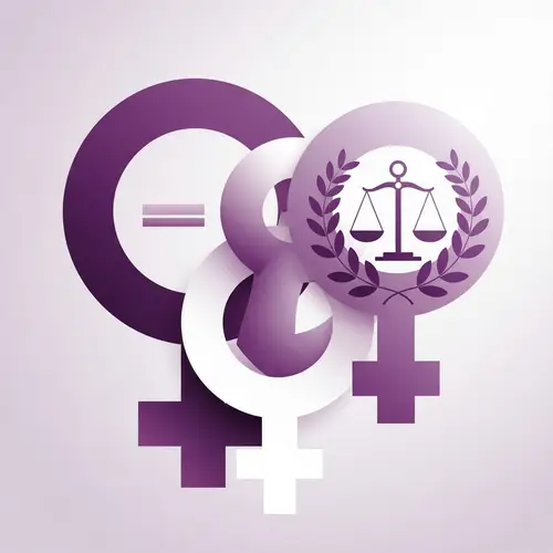 Feminism Abstract Art: Strength & Unity