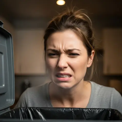 Woman Reacting to Bad Smell