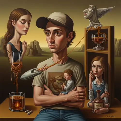 21st Century Surrealist Oil Painting | Symbolism & Emotions