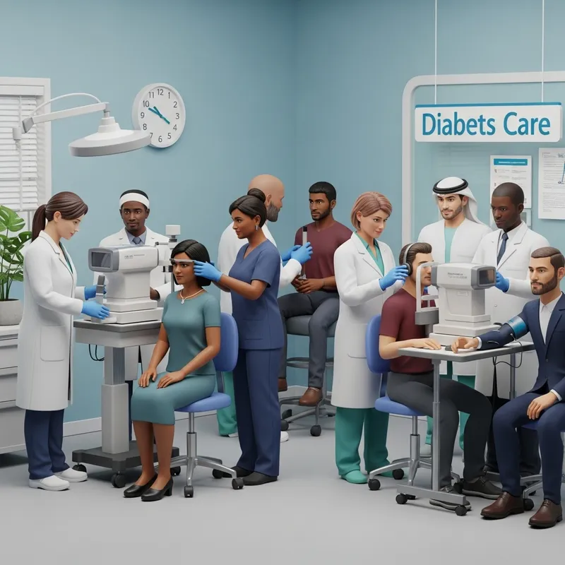 Diabetes Clinic Vision & Hearing Check | Patient Care