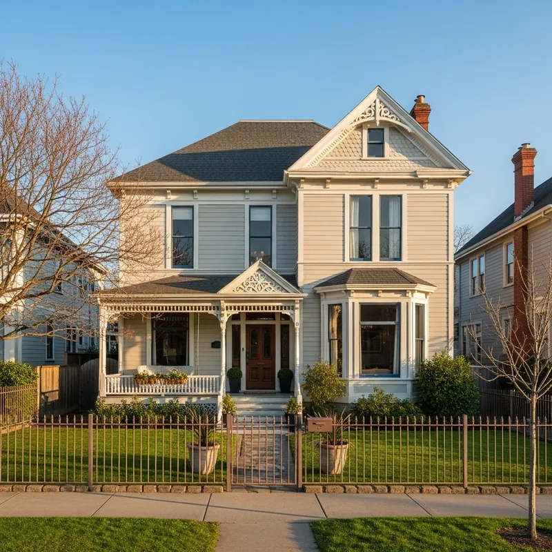 Classic Victorian House | Elegant Architecture on Tranquil Street
