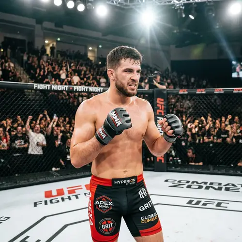 MMA Fighter Photo Generation