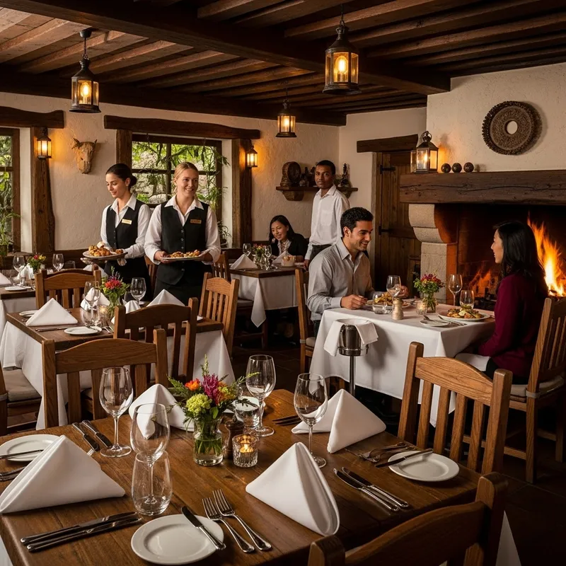 Cozy Restaurant with Unique Atmosphere