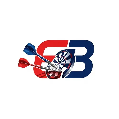 Logo Design for Dart Player with Initials E B