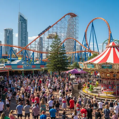 Surfers Paradise: Thrilling Theme Parks on Gold Coast, Australia