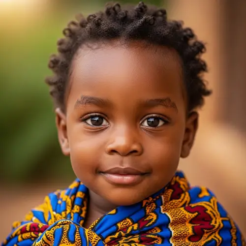 Young Igbo Child Portrait | Beautiful Kid Photo