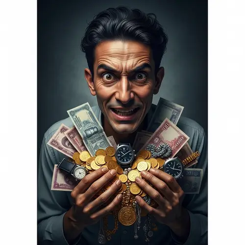 Selfish and Greedy | Avarice in South Asian Portrait