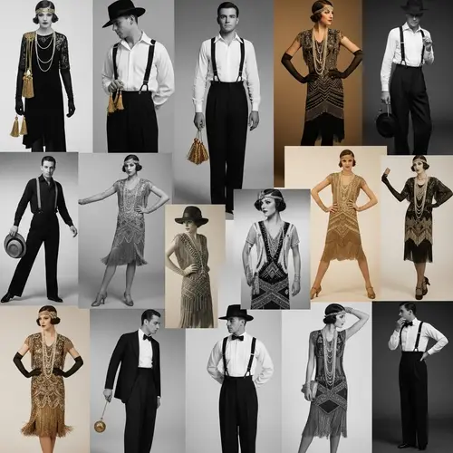 1920s & 1930s Fashion Mood Board: Dance Showcase Attire