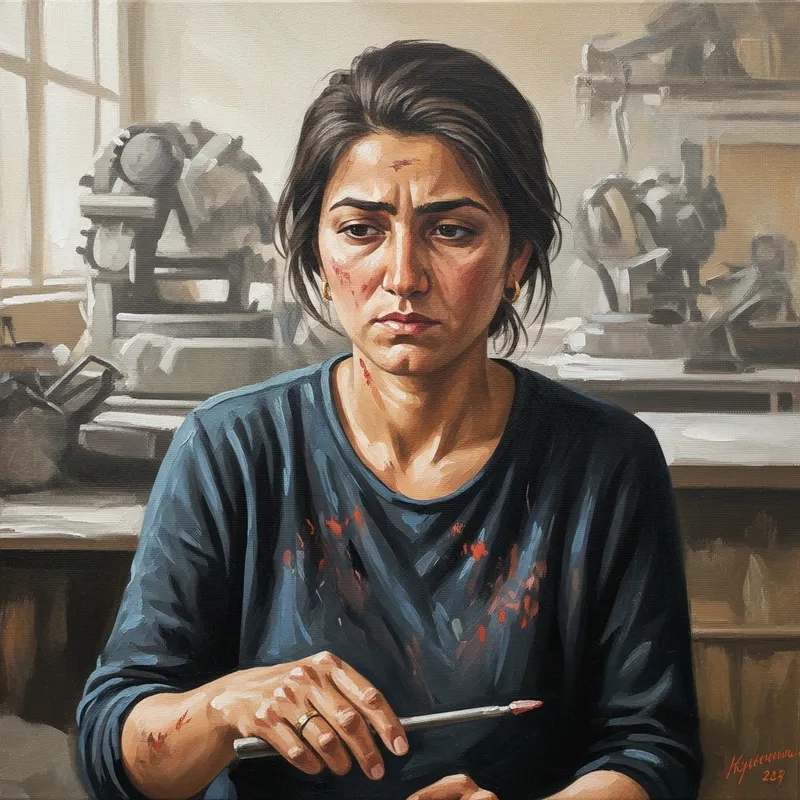 29-Year-Old Tajik Girl: Despair in the Workplace 29-Year-Old Tajik Girl: Despair in the Workplace