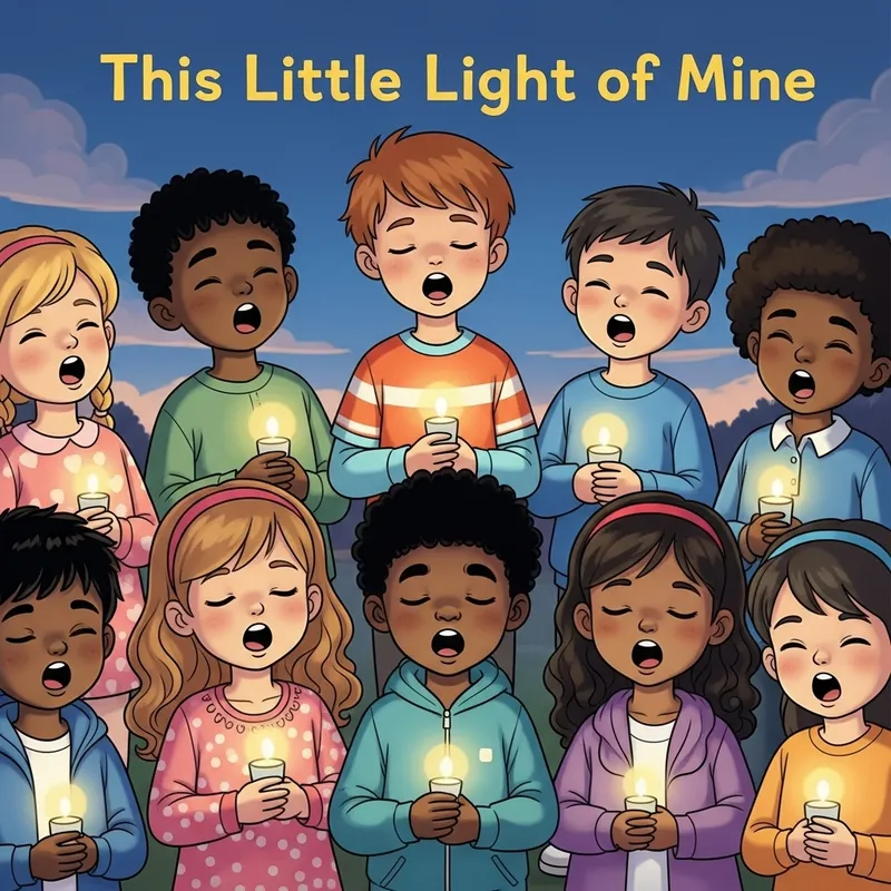 Multicultural Kids Singing 'This Little Light of Mine' | Youthful Spirit