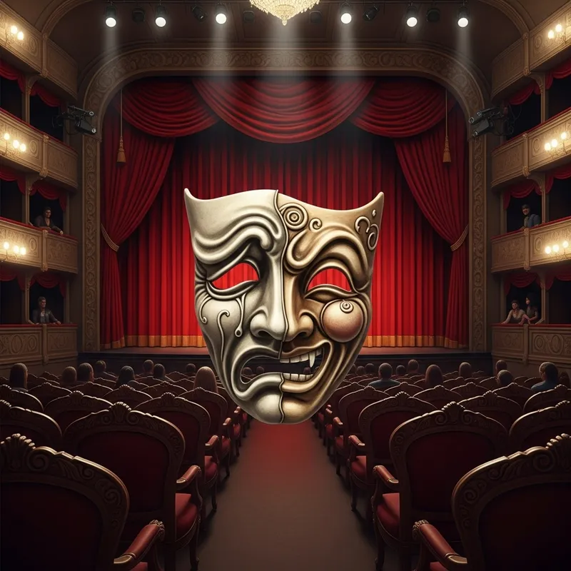 Theatrical Mask: A Symbol of Traditional Theater
