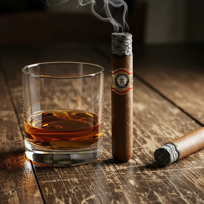 Whisky & Cigar: High-Definition Image Without Mice
