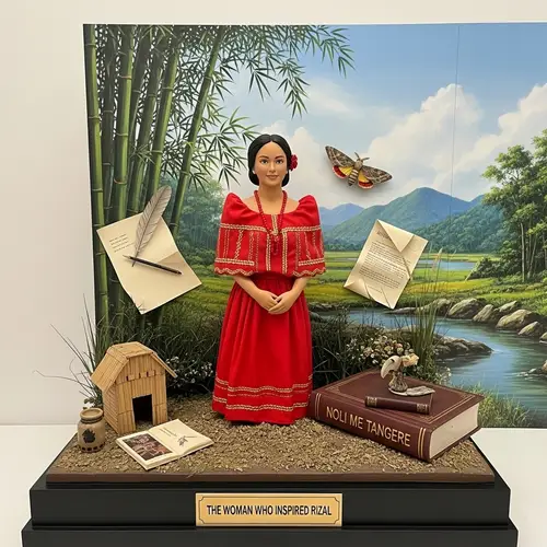 Rizal's Girlfriend Diorama: Tribute to Maria Clara