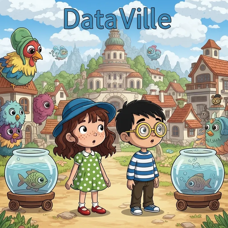 Meet Polly and Sam in the Enchanting DataVille
