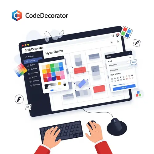 Custom Hyva Theme Development by CodeDecorator