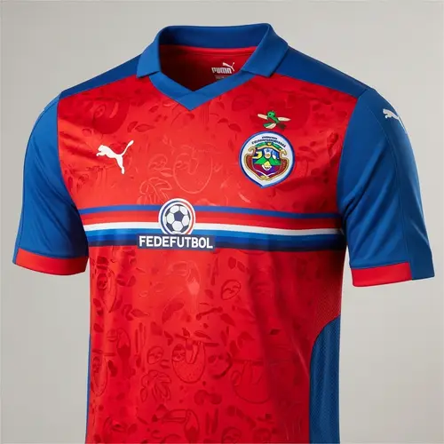 Innovative Costa Rica National Football Team Jersey Design
