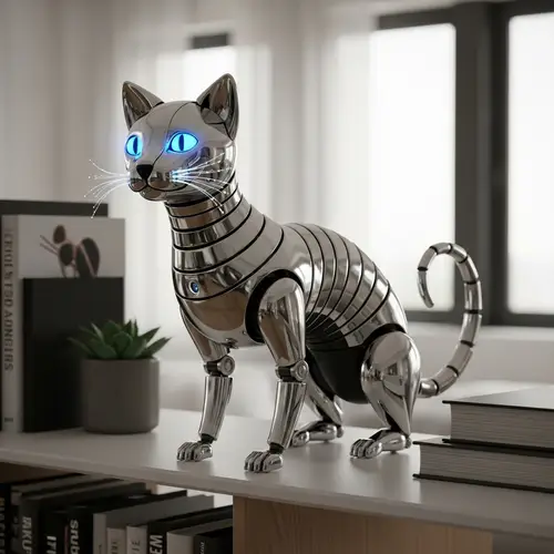 Robot Cat: Cute and Innovative Robot Design