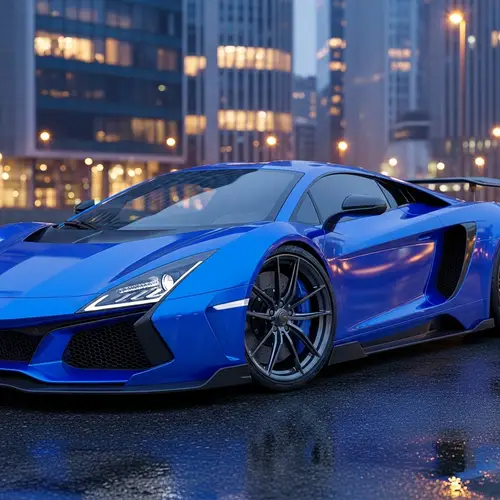 Luxury Supercar: High Performance and Speed