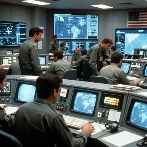 NORAD War Room | WOPR Simulation - War Games 1983