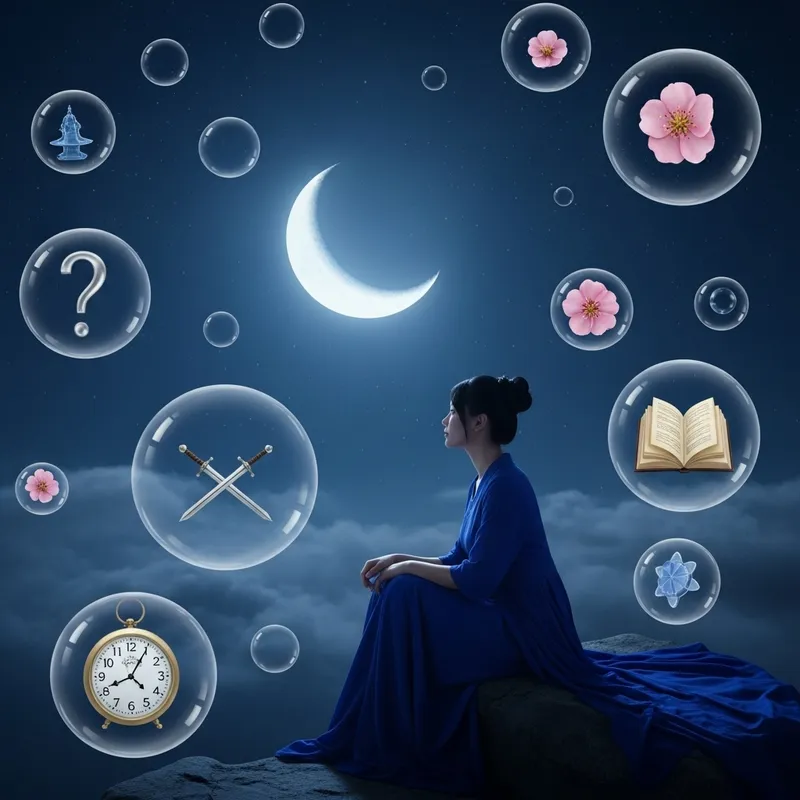 Moonlit Unspoken Thoughts