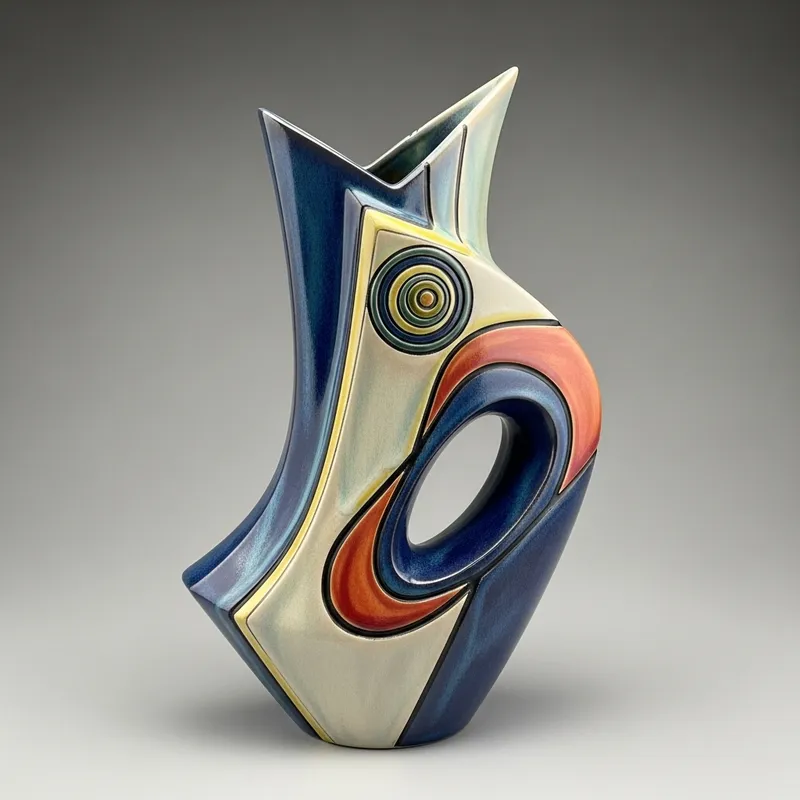 Modern Ceramic Vase | Unique Creative Form Modern Ceramic Vase | Unique Creative Form