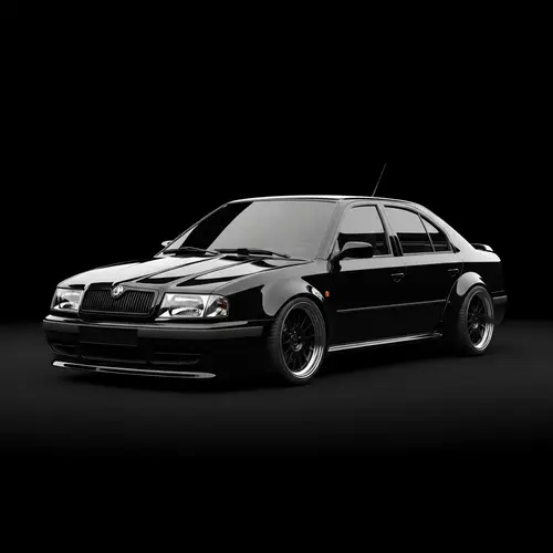 Skoda Octavia MK1 Widebody - Sporty Black Design
