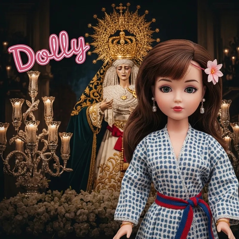 Dolly Doll: Japanese-Spanish Fusion with Virgin of Sorrows