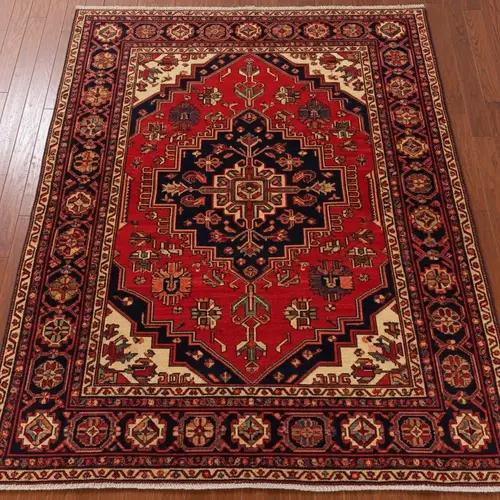 Antique Persian Rug | Intricate Design, Geometric Patterns