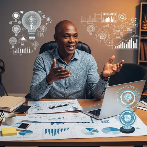 Charismatic South African Leader Embodies Dynamic Energy