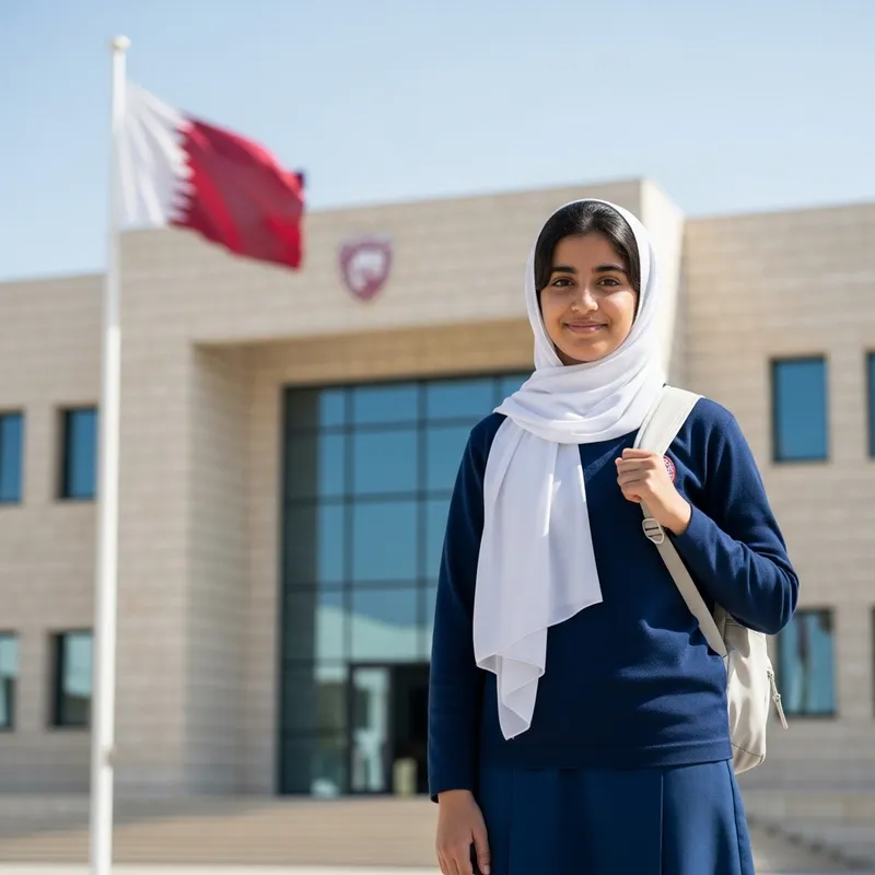 Qatar Schoolgirl: Capturing Authentic High School Moments