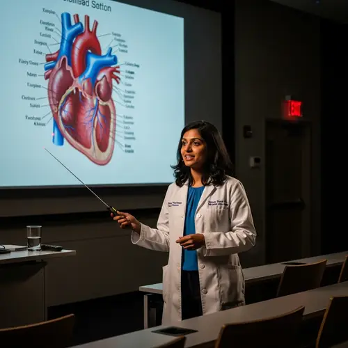 South Asian Doctor Delivers Insightful Lecture