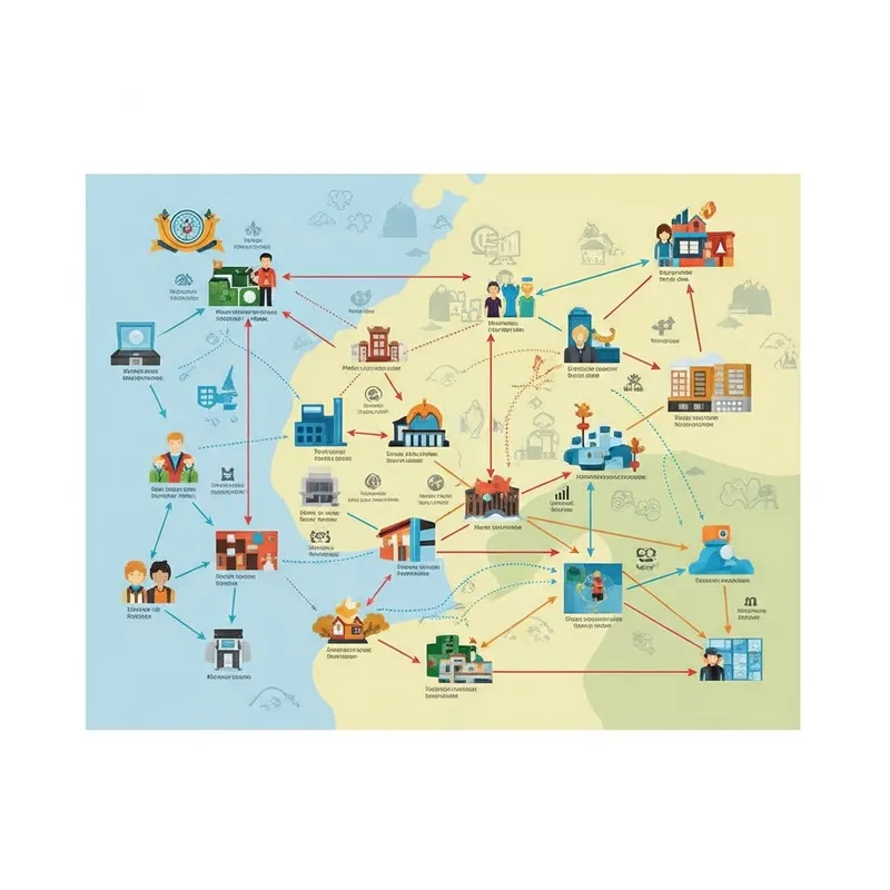 Map of Actors Promoting Decent Work Map of Actors Promoting Decent Work