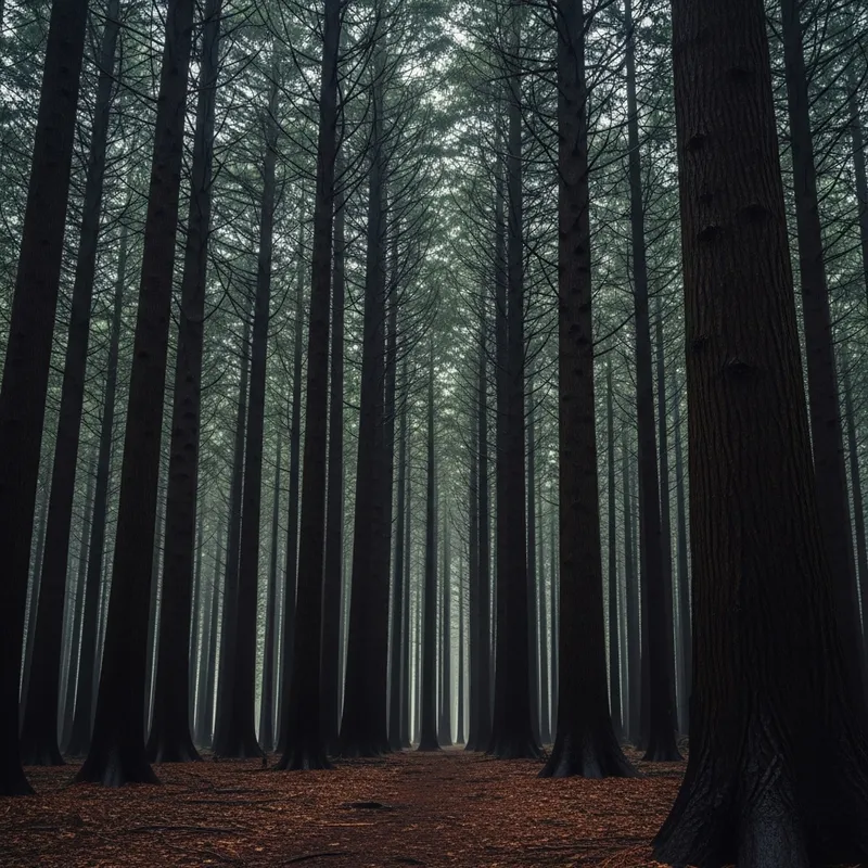 Dark and Gloomy Forest Background Images