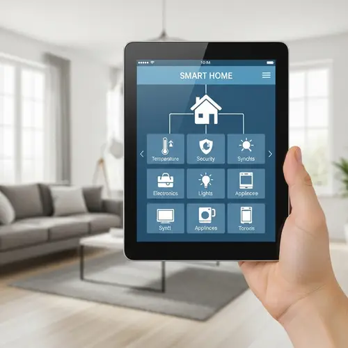 Modern Smart Home Interface for Domotics | Home Automation