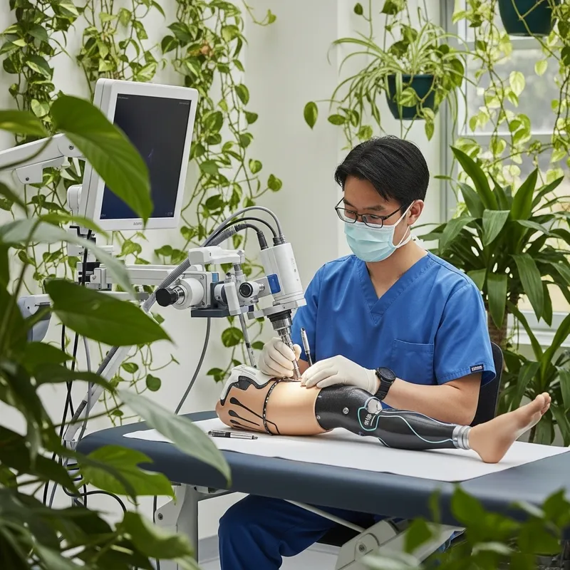 Orthopedics Technology with Green Accents