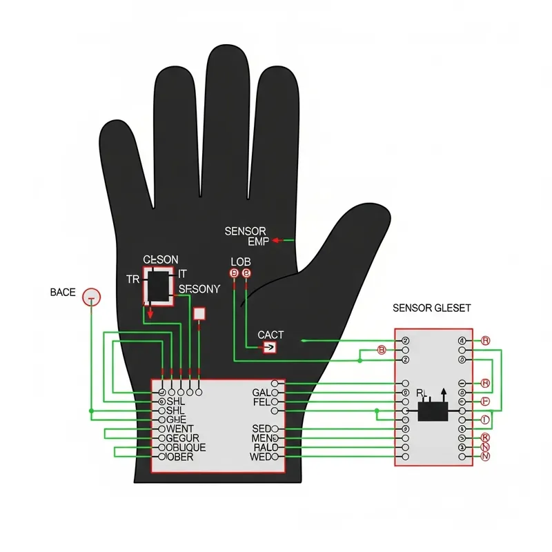 Sensor Glove Circuit Diagram