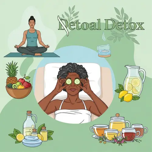 Tranquil Wellness Scene: Detoxification Spa Retreat
