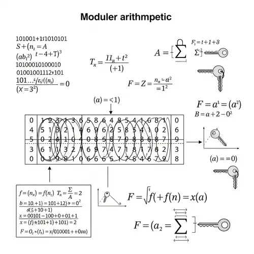 Modular Arithmetic for Data Encryption: Advanced Lock System