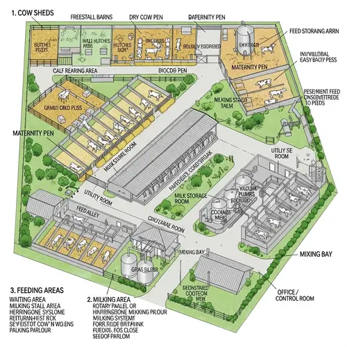 Ideal Dairy Farm Blueprint – Design Your Future Farm