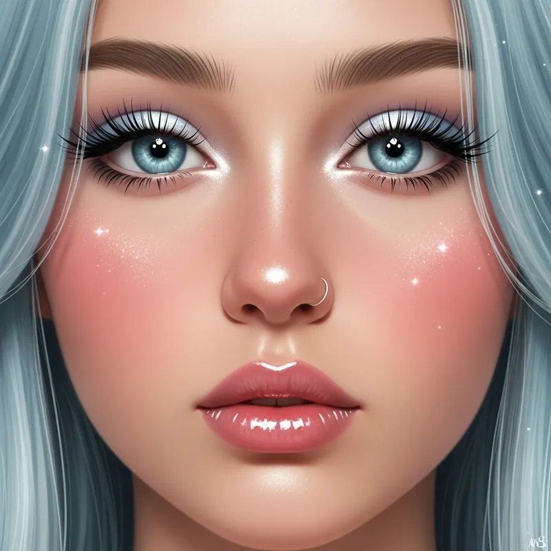Icy Eyes Avatar - Stunning Details for Visual Harmony