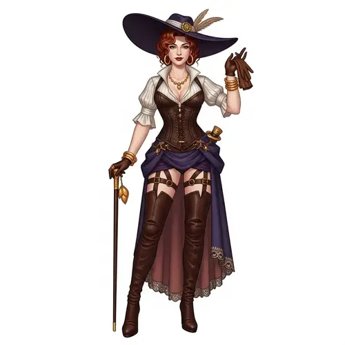 Confident Fashionable Cuckoldress in Exquisite Attire