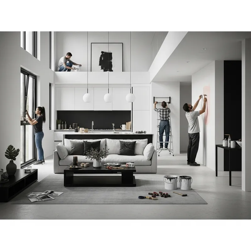 Modern Minimalistic Home Repairs: Expert Services for Sleek Updates