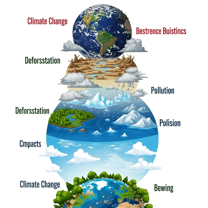 Climate Change Stages: Impact & Consequences Visualized Climate Change Stages: Impact & Consequences Visualized