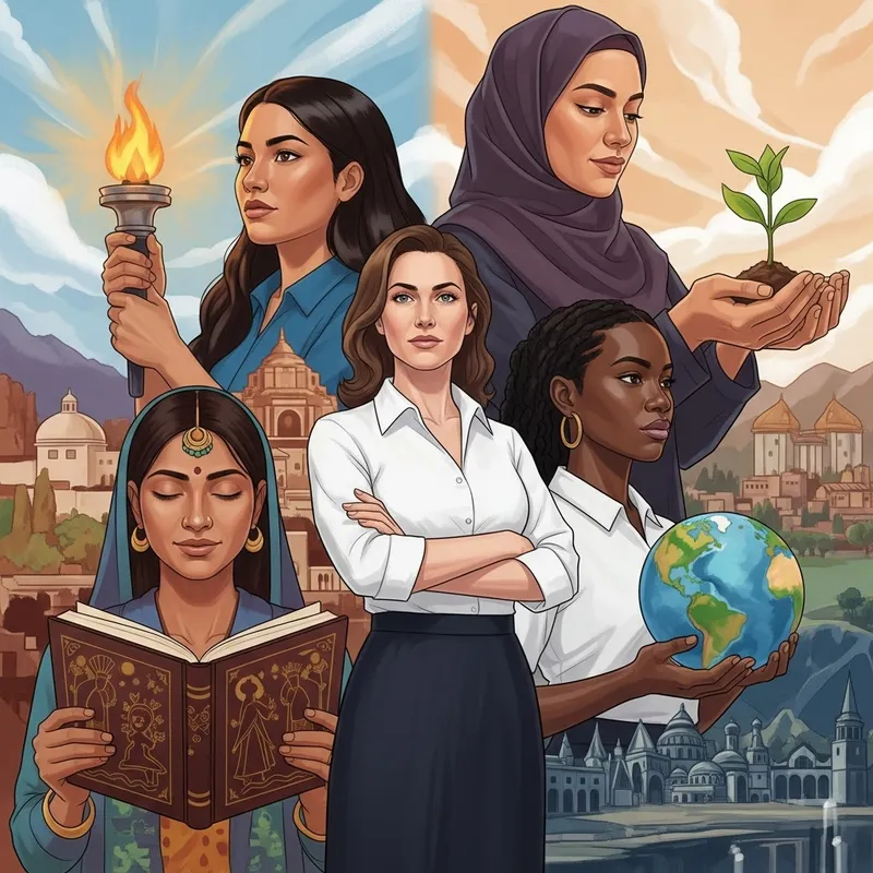 Symbolizing Women: Strength, Diversity & Resilience