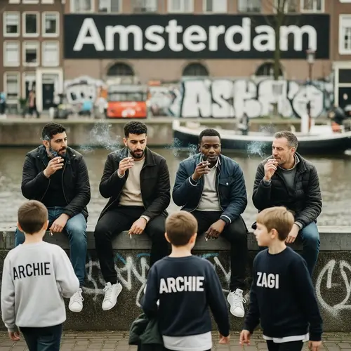 Urban Charm in Amsterdam: Capturing Everyday Life