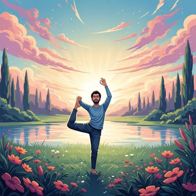 Prosperity Affirmation Journey: Zen Yoga & Deep Meditation