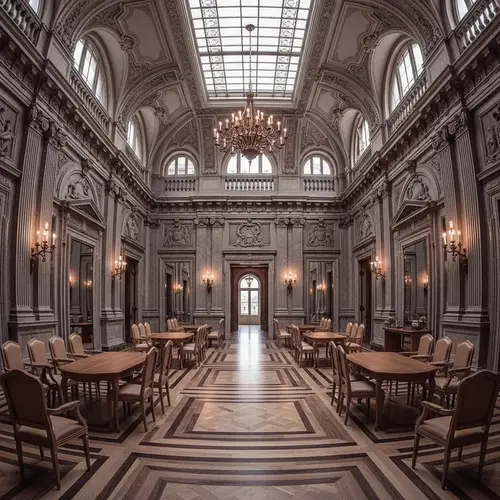 Prestigious Embassy Interiors | Baroque Architecture Design