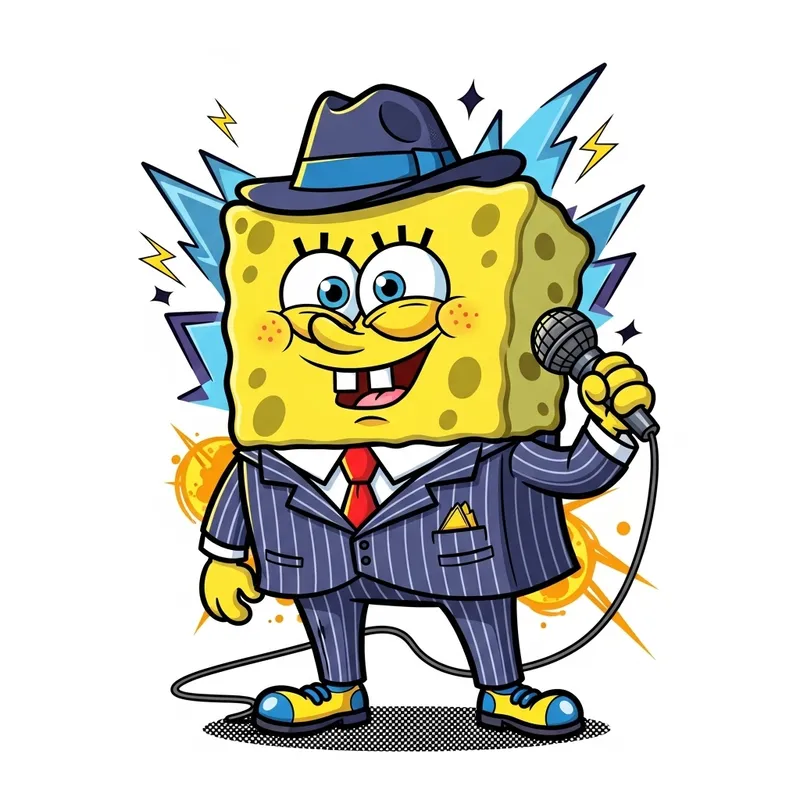 Gangster SpongeBob: A Cartoon Adventure