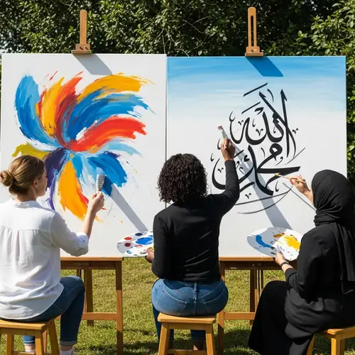 Empowering Women through Art | Diverse Creations on Canvas