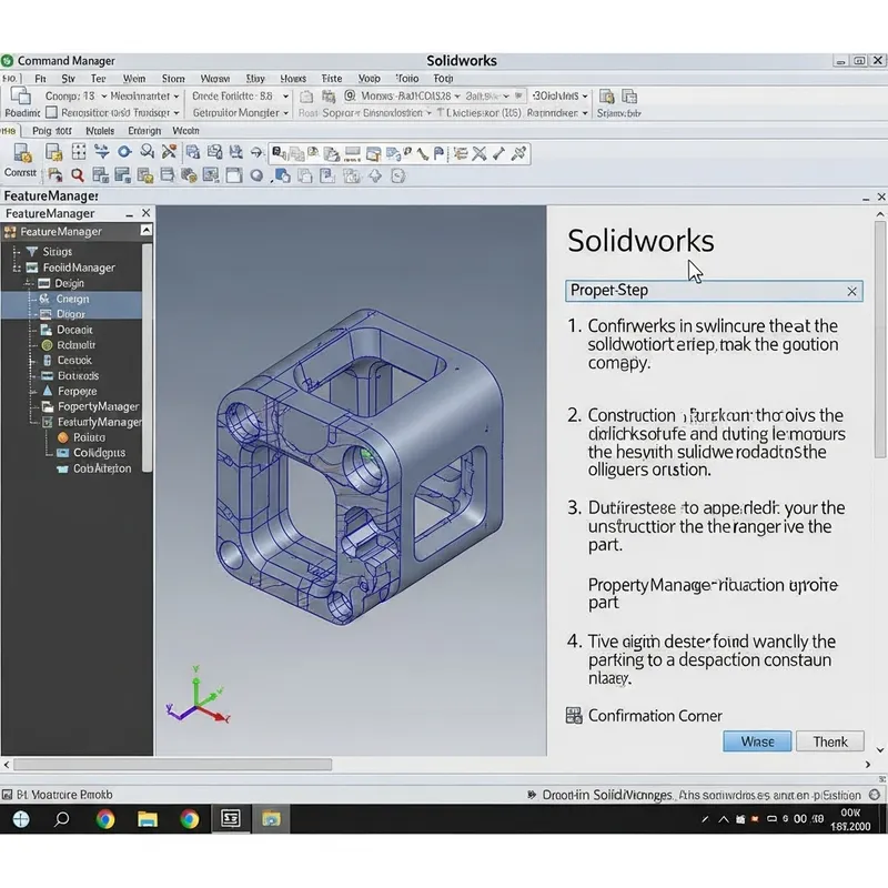 Solidworks Formation Tutorial: Step-by-Step Design